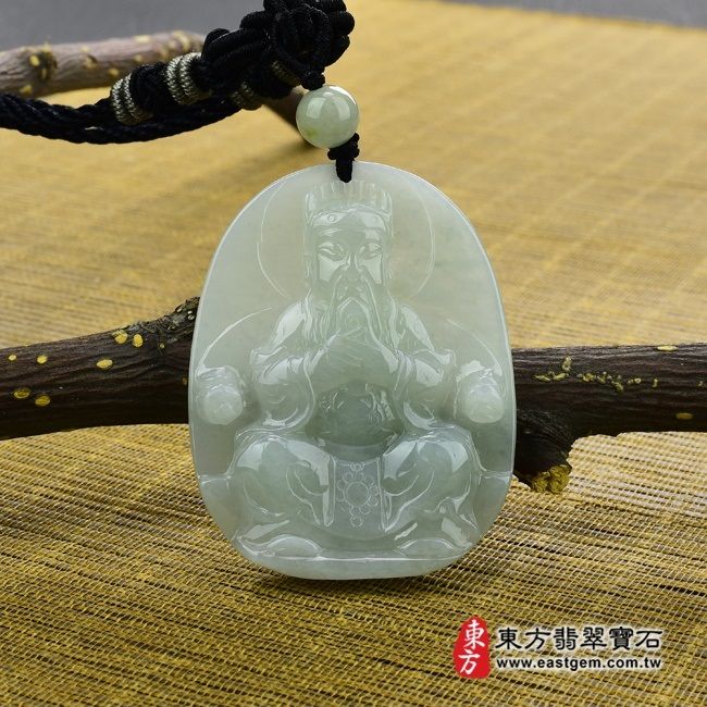 編號：KN012翡翠神明玉珮商品實照