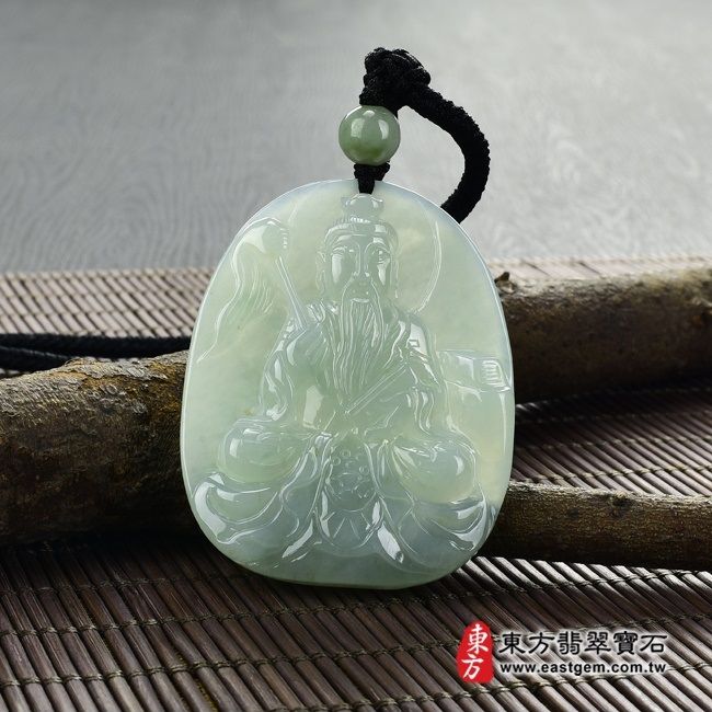 編號：KN011翡翠神明玉珮商品實照