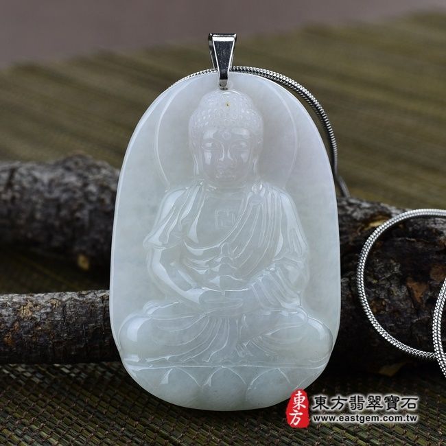 編號：FD047翡翠神明玉珮商品實照