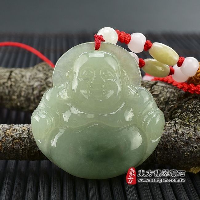 編號：ML011翡翠神明玉珮商品實照