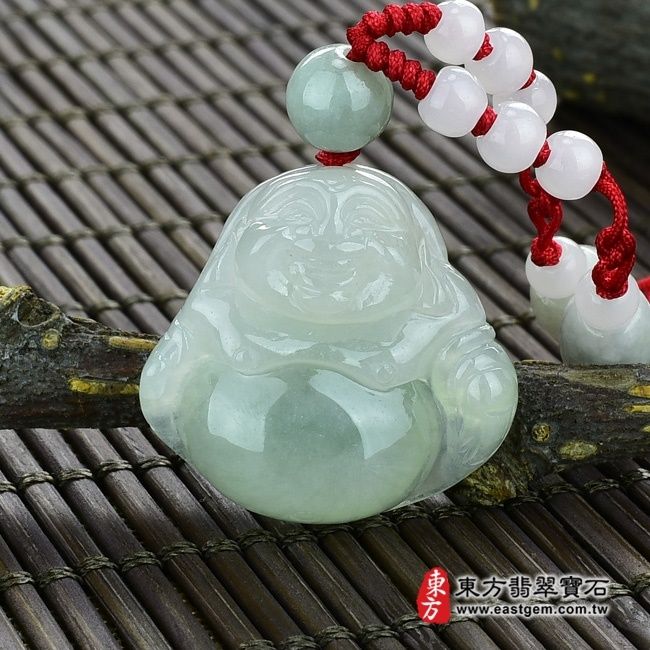 編號：ML062翡翠神明玉珮商品實照