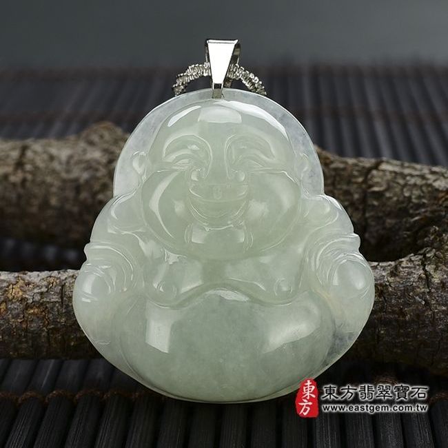 編號：ML012翡翠神明玉珮商品實照