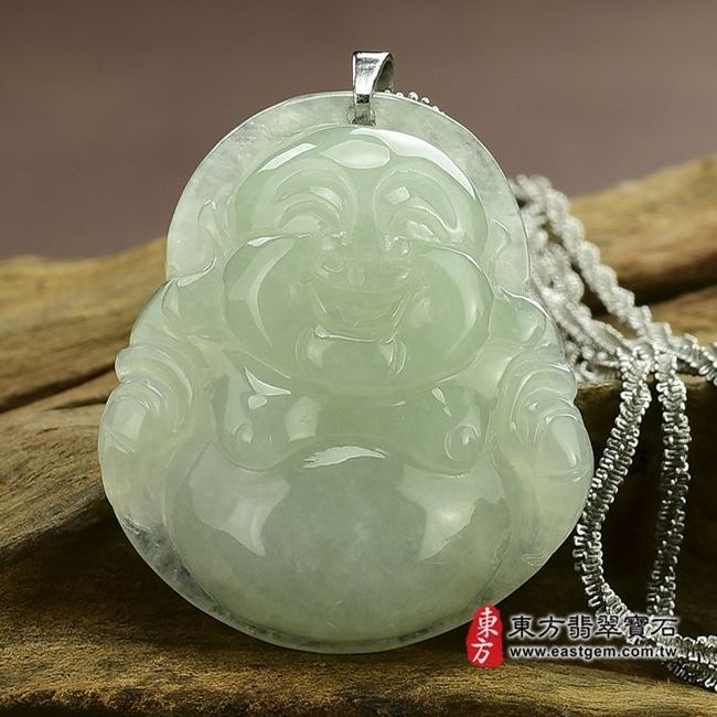 編號：ML004翡翠神明玉珮商品實照