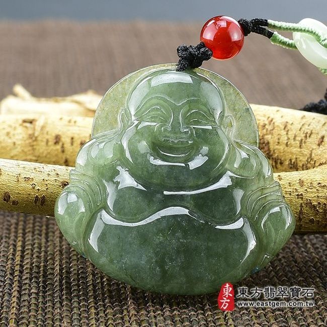 編號：ML008翡翠神明玉珮商品實照