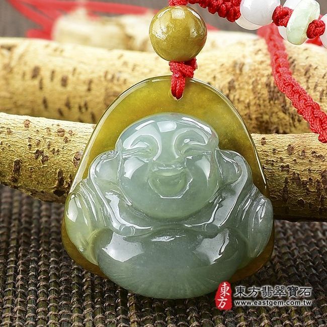 編號：ML021翡翠神明玉珮商品實照