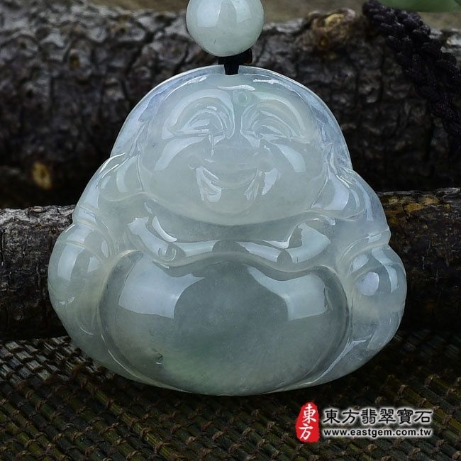 編號：ML056翡翠神明玉珮商品實照