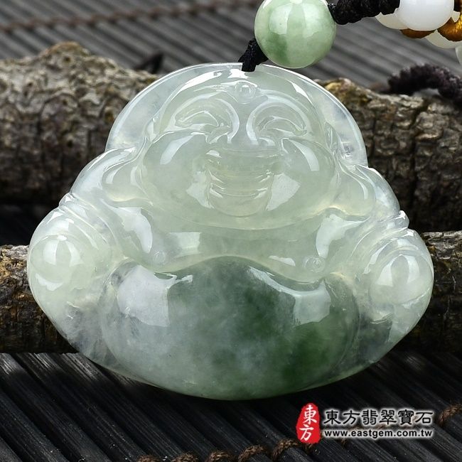 編號：ML047翡翠神明玉珮商品實照