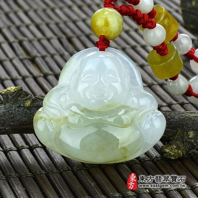 編號：ML041翡翠神明玉珮商品實照