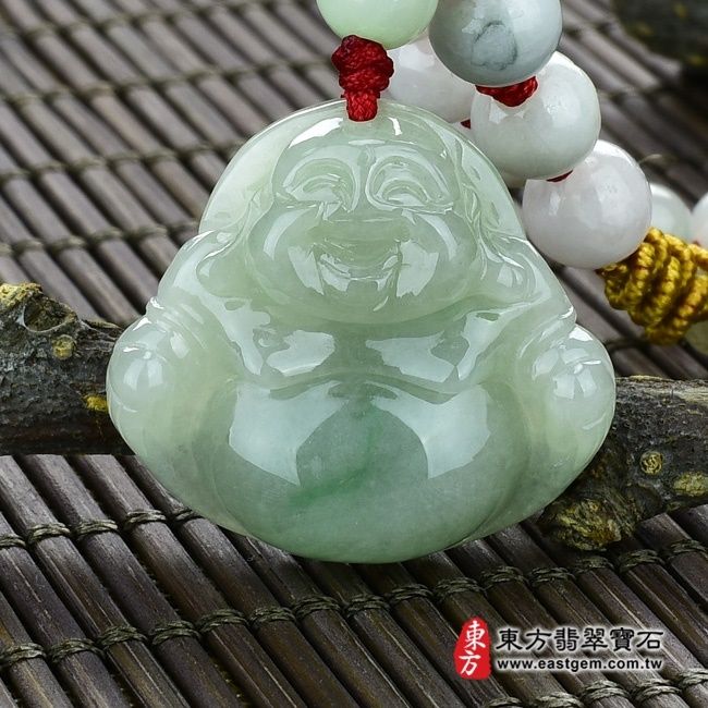 編號：ML061翡翠神明玉珮商品實照