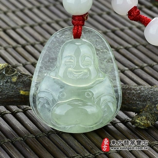 編號：ML064翡翠神明玉珮商品實照