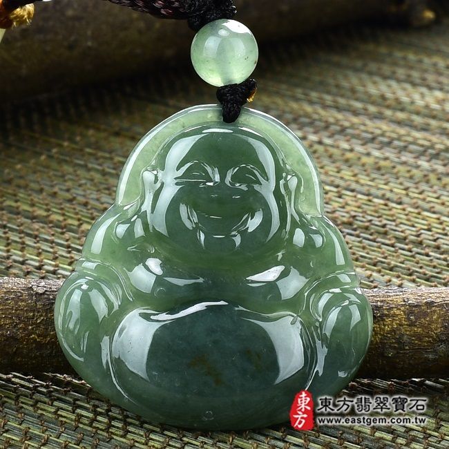 編號：ML120翡翠神明玉珮商品實照