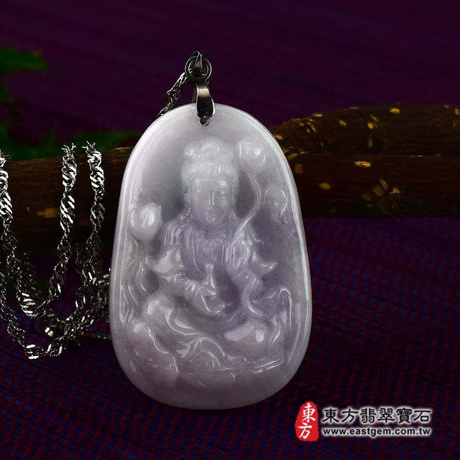 編號：GY122翡翠神明玉珮商品實照