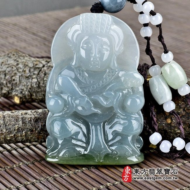 （已出售勿下標，可訂做）翡翠媽祖項鍊玉珮（天上聖母：媽祖牌A貨翡翠媽祖玉珮、緬甸玉媽祖玉墜）。湖水藍細豆種油青媽祖，MD024。客製化訂做各種翡翠媽祖吊墜玉珮項鍊。★附A貨翡翠雙證書翡翠手鐲、翡翠玉鐲商品