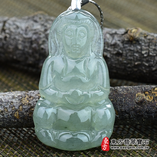 編號：GY045翡翠神明玉珮商品實照