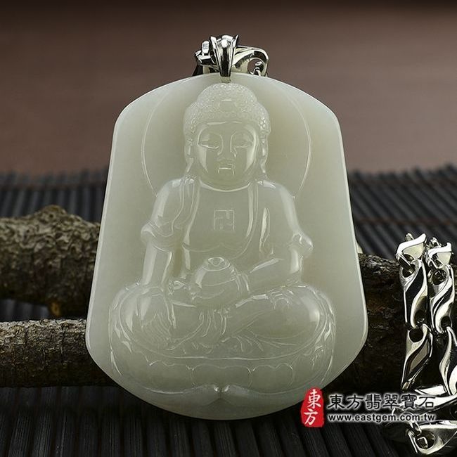 編號：FD007翡翠神明玉珮商品實照