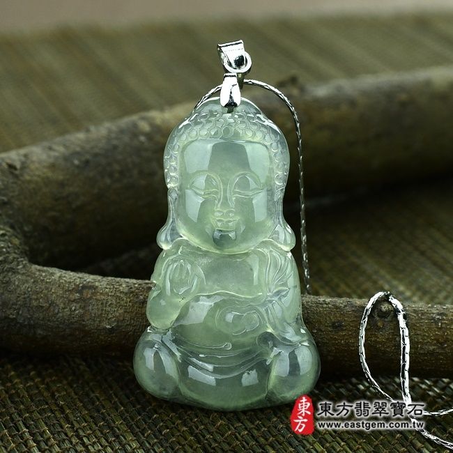 編號：FD061翡翠神明玉珮商品實照