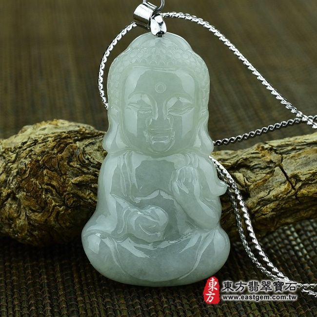 編號：FD075翡翠神明玉珮商品實照
