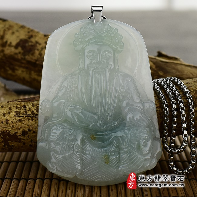 編號：KG112翡翠神明玉珮商品實照