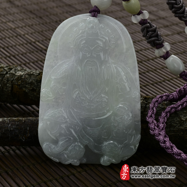 （已出售勿下標，可訂做）翡翠五府千歲項鍊玉珮（范府千歲：五府千歲牌A貨翡翠五府千歲玉珮、緬甸玉五府千歲玉墜）。淡綠色糯種五府千歲，WF004。客製化訂做各種翡翠五府千歲吊墜玉珮項鍊，★附A貨翡翠雙證書翡翠手鐲、翡翠玉鐲商品