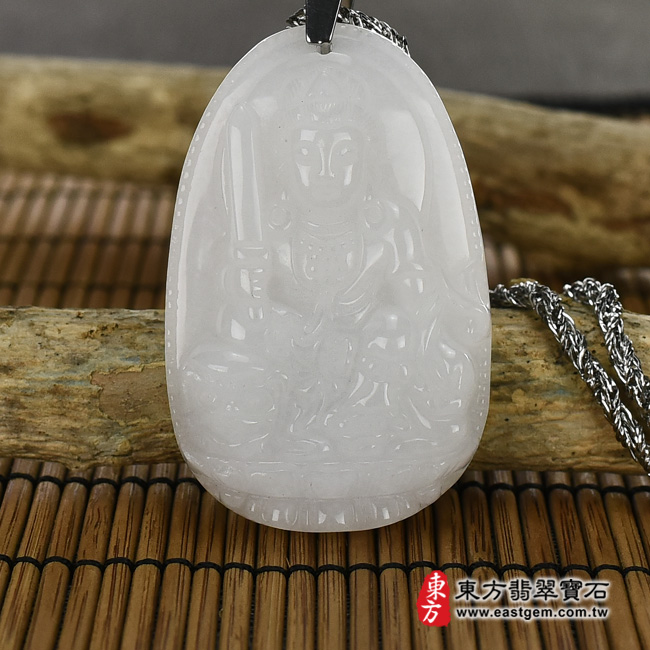 編號：WS044玉石神明玉珮商品實照