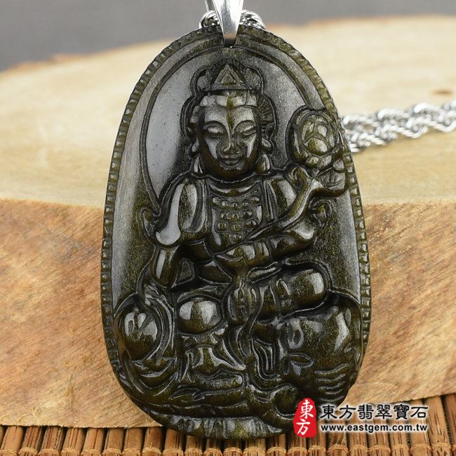 編號：BS084玉石神明玉珮商品實照