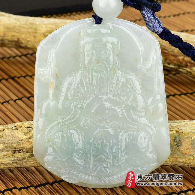 編號：KN059翡翠神明玉珮商品實照