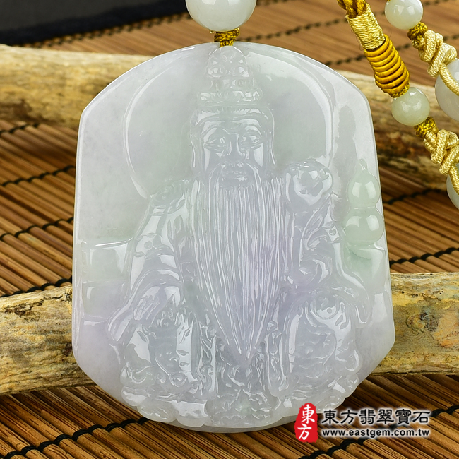 編號：KN056翡翠神明玉珮商品實照