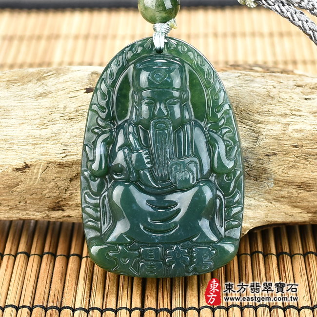 編號：WH020玉石神明玉珮商品實照