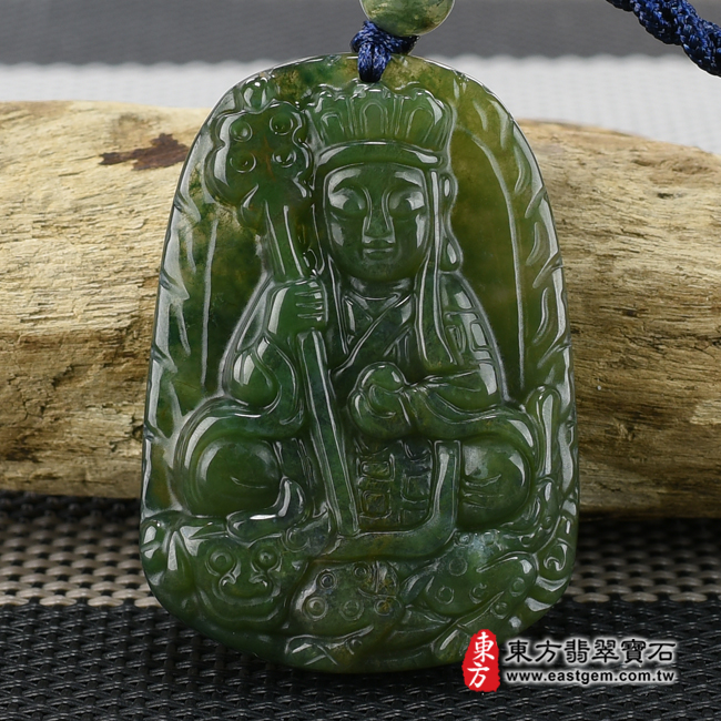 編號：DY069玉石神明玉珮商品實照