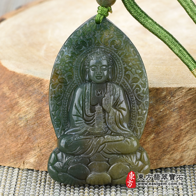 編號：FD333玉石神明玉珮商品實照