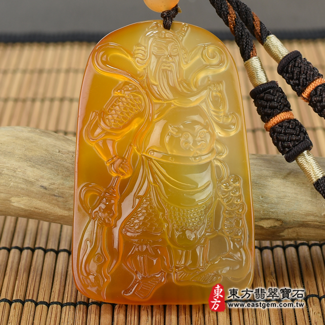 編號：KG226玉石神明玉珮商品實照