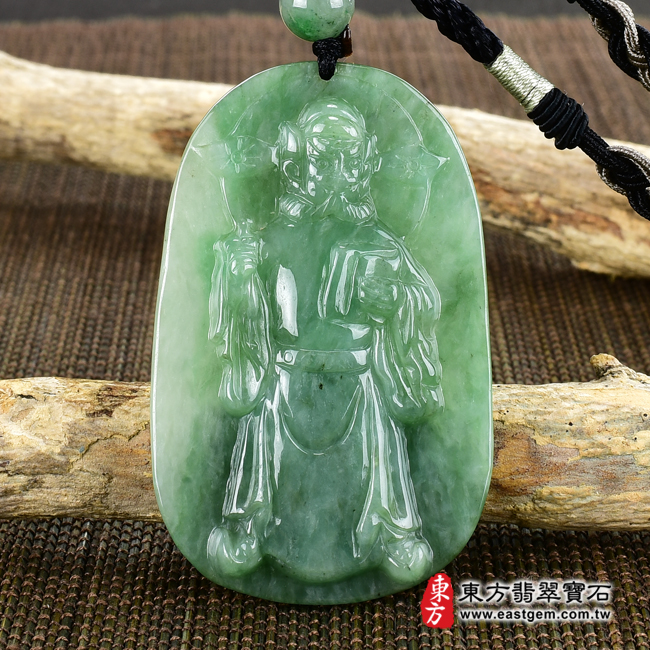 編號：KN109翡翠神明玉珮商品實照