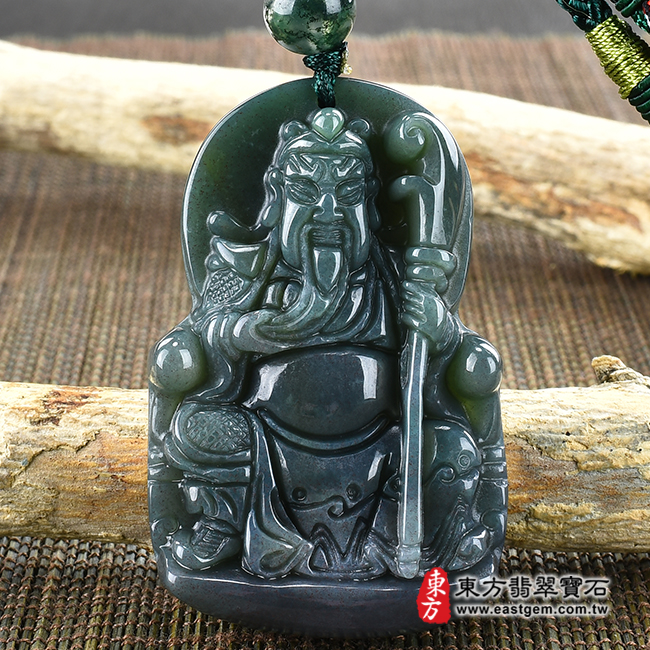 編號：KG377玉石神明玉珮商品實照