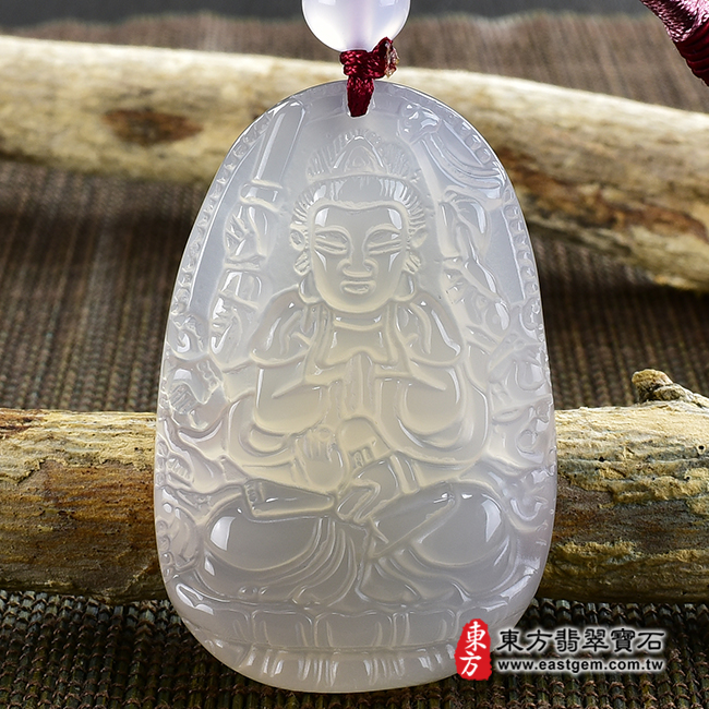 編號：LH185玉石神明玉珮商品實照