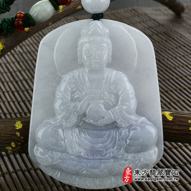 （已出售勿下標，可訂做）翡翠驪山老母項鍊玉珮（驪山老母：驪山老母牌A貨翡翠驪山老母玉珮、緬甸玉驪山老母玉墜）。糯種春帶彩驪山老母，QN019。客製化訂做各種翡翠驪山老母吊墜玉珮項鍊。★附A貨翡翠雙證書翡翠手鐲、翡翠玉鐲商品