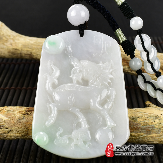編號：CL092翡翠項鍊(玉珮玉墜吊墜)分類商品商品實照