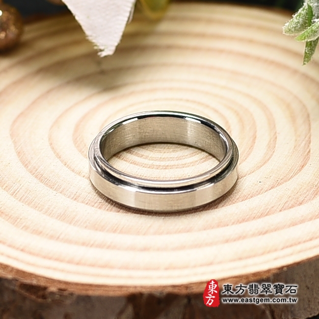 不鏽鋼戒指（不鏽鋼戒指，結婚戒指、結婚對戒、男女對戒）。國際圍12，RSD007。客製化訂做各種不鏽鋼不透鋼戒指吊墜項鍊。★附東方翡翠寶石保證卡翡翠手鐲、翡翠玉鐲商品