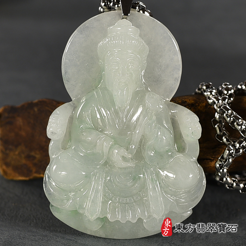 翡翠神明玉珮商品NT元，介紹，商品介紹實圖