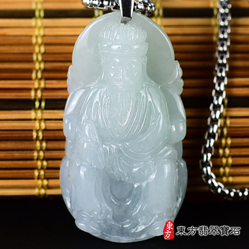 翡翠神明玉珮商品NT元，介紹，商品介紹實圖