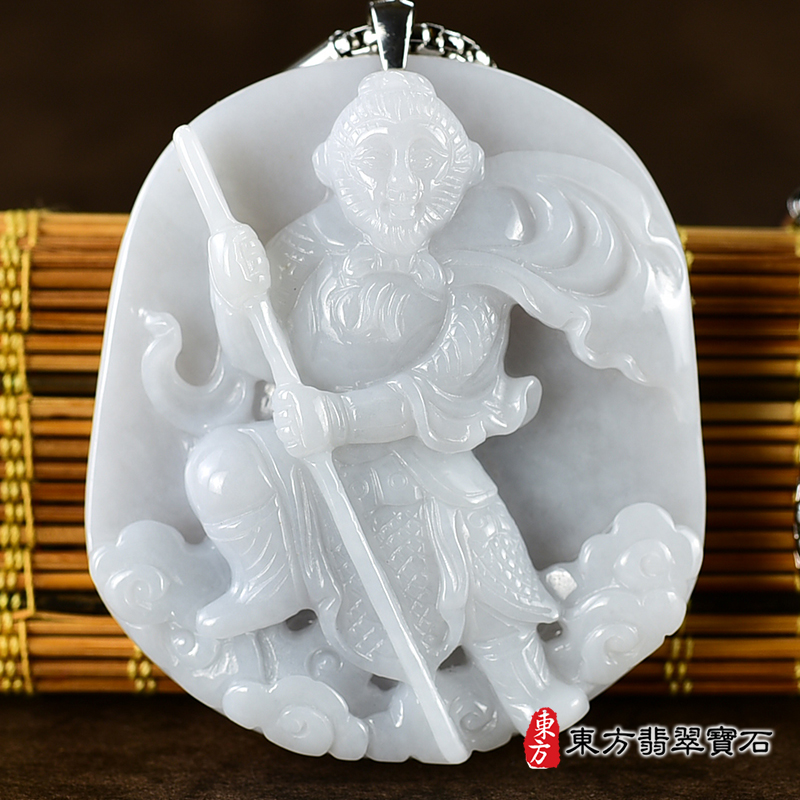翡翠神明玉珮商品NT元，介紹，商品介紹實圖