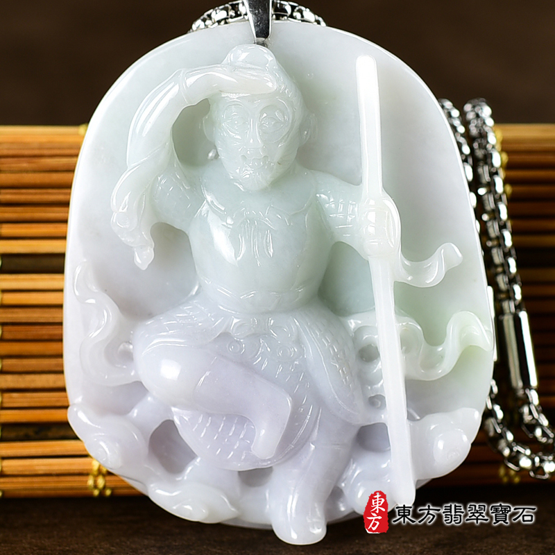 翡翠神明玉珮商品NT元，介紹，商品介紹實圖