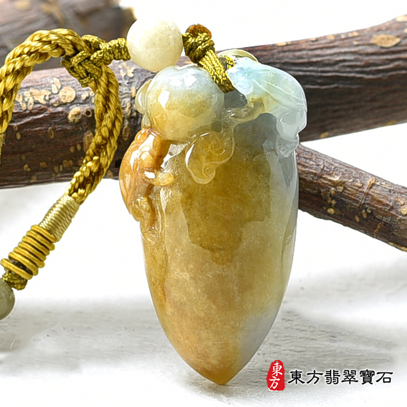 編號：ZC016翡翠項鍊(玉珮玉墜吊墜)分類商品商品實照