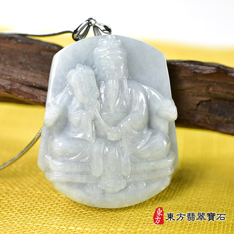 編號：KN228翡翠神明玉珮商品實照