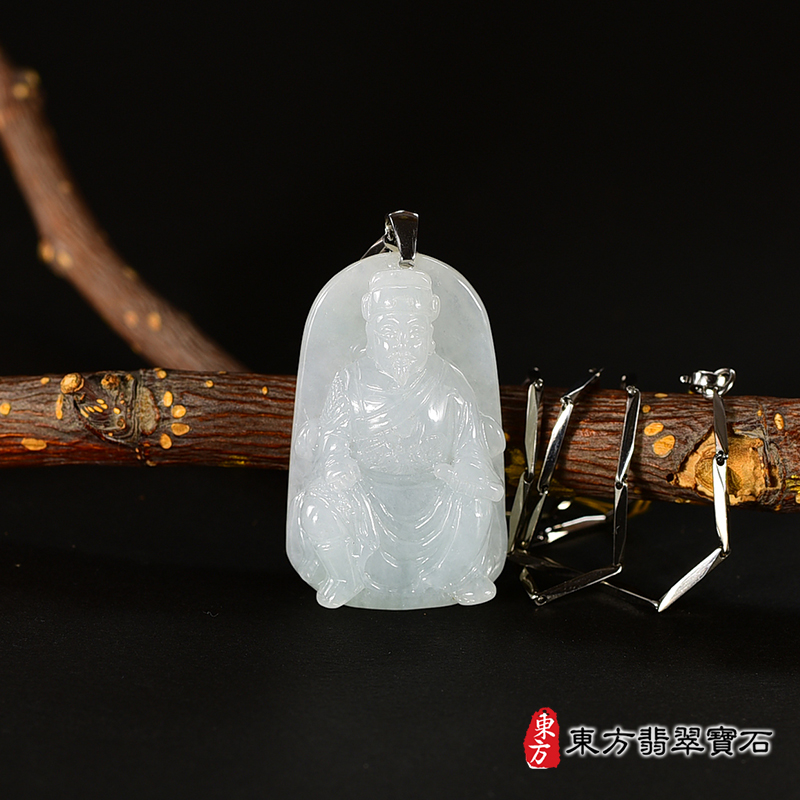 翡翠神明玉珮商品NT元，介紹，商品介紹實圖
