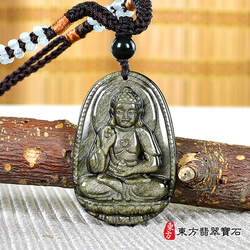 編號：FD747玉石神明玉珮商品實照