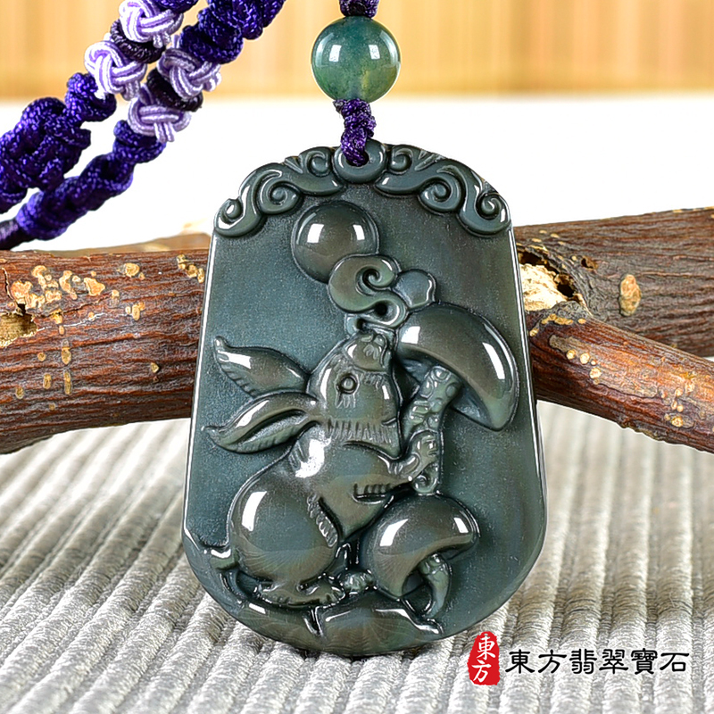 編號：RB080玉石項鍊，玉墜，吊墜商品實照