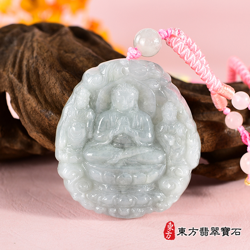 編號：FD700翡翠神明玉珮商品實照