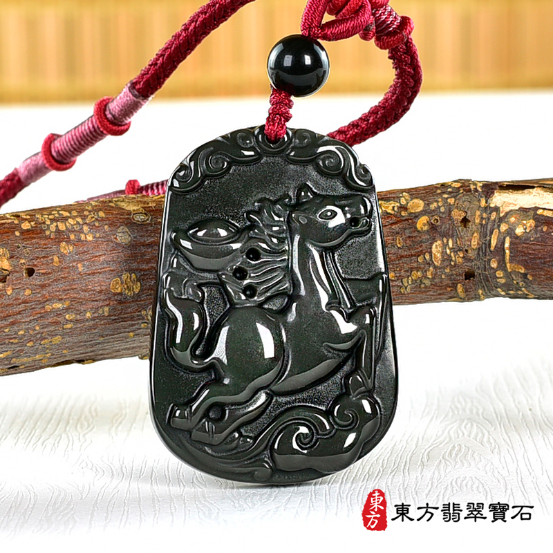 編號：HO071玉石項鍊，玉墜，吊墜商品實照