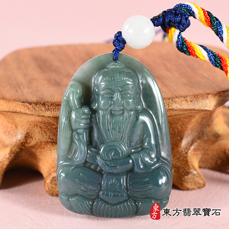 編號：KN219玉石神明玉珮商品實照