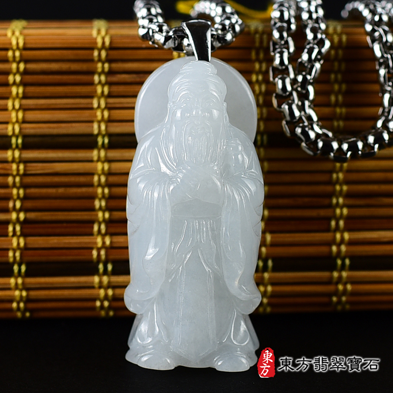 翡翠神明玉珮商品NT元，介紹，商品介紹實圖